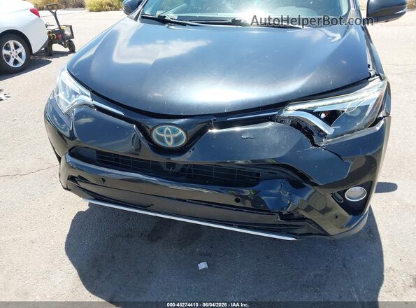 JTMDJREVXGD043948 2016 TOYOTA RAV4 HYBRID Black Vista frontal