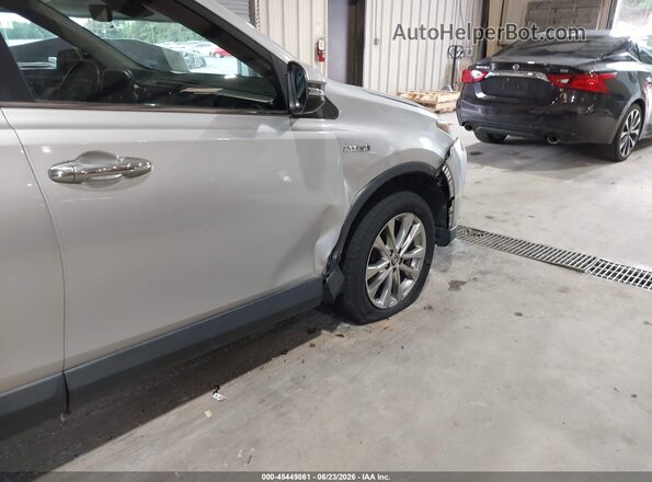 JTMDJREVXGD048972 2016 TOYOTA RAV4 HYBRID Silver Вид спереду