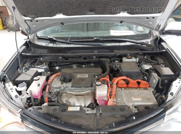 JTMDJREVXGD048972 2016 TOYOTA RAV4 HYBRID Silver Вид ззаду