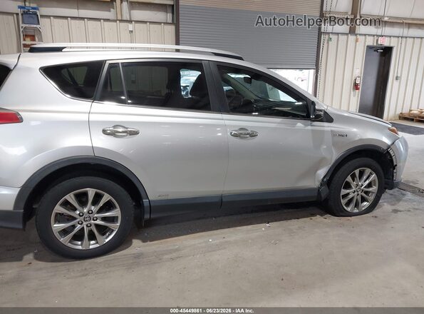 JTMDJREVXGD048972 2016 TOYOTA RAV4 HYBRID Silver Вид задньої частини салону