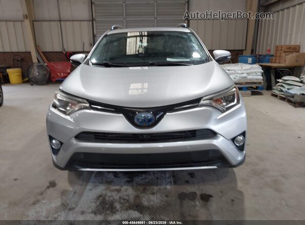 JTMDJREVXGD048972 2016 TOYOTA RAV4 HYBRID Silver Вид щитка приладів