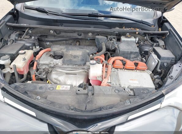 JTMDJREVXHD064798 2017 TOYOTA RAV4 HYBRID Gray Widok z przodu