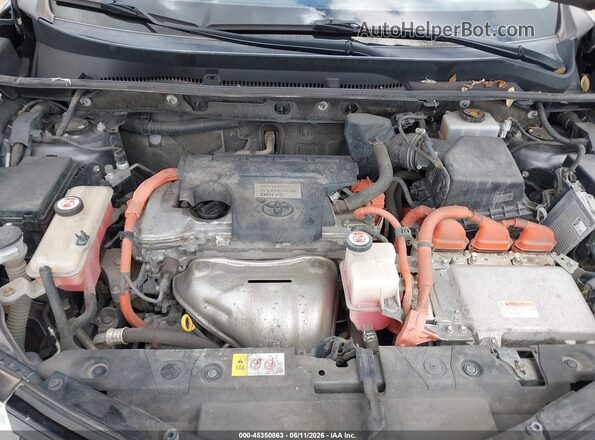 JTMDJREVXHD064798 2017 TOYOTA RAV4 HYBRID Gray Widok z tyłu