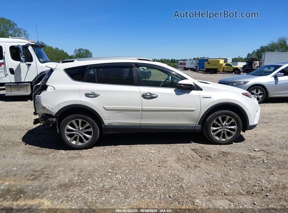 JTMDJREVXJD170948 2018 TOYOTA RAV4 HYBRID Белый Панорамный вид салона 360°
