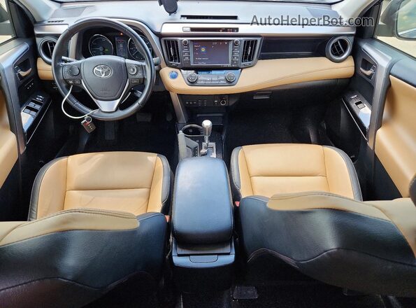 JTMDJREVXJD228248 2018 TOYOTA RAV4 Black Widok deski rozdzielczej