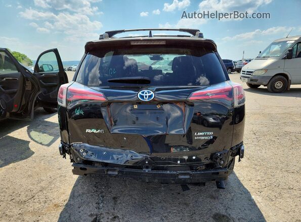 JTMDJREVXJD228248 2018 TOYOTA RAV4 Black Widok z tyłu