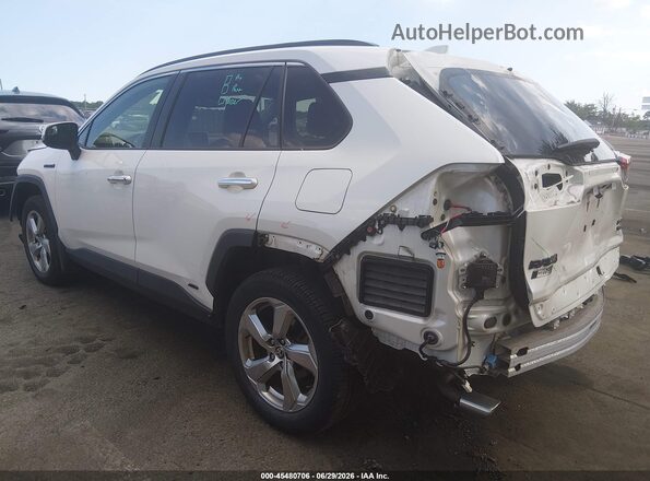 JTMDWRFV3LD533819 2020 TOYOTA RAV4 HYBRID White Задня ліва чверть