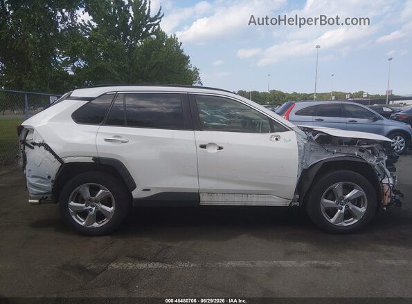 JTMDWRFV3LD533819 2020 TOYOTA RAV4 HYBRID White Вид задньої частини салону