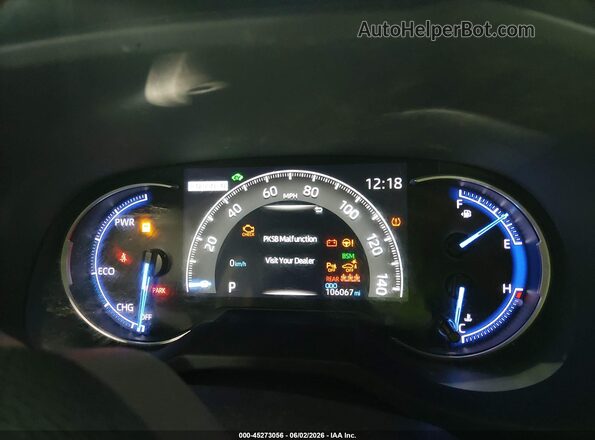 JTMDWRFV4KD517031 2019 TOYOTA RAV4 HYBRID Blue 
