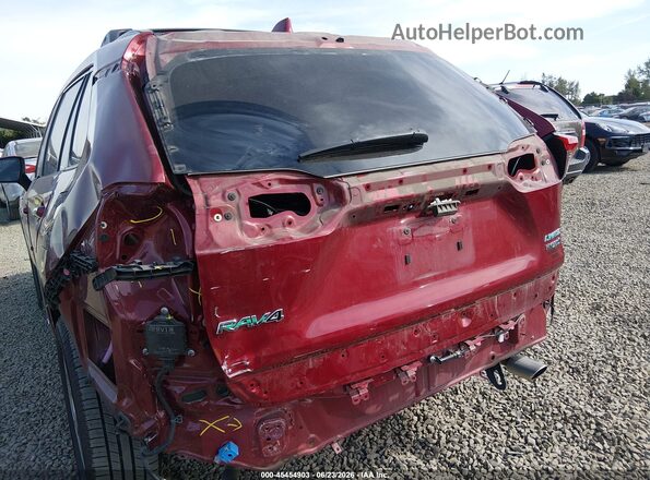 JTMDWRFV5KD020277 2019 TOYOTA RAV4 HYBRID Red Vista frontal
