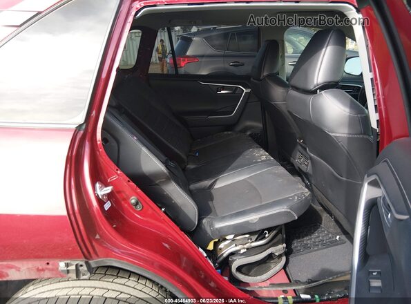 JTMDWRFV5KD020277 2019 TOYOTA RAV4 HYBRID Red Vista de la etiqueta del VIN