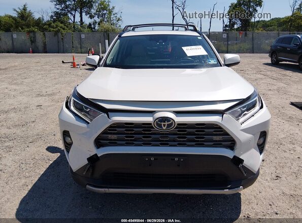 JTMDWRFV8LJ040767 2020 TOYOTA RAV4 HYBRID White ხელსაწყოთა პანელის ხედი