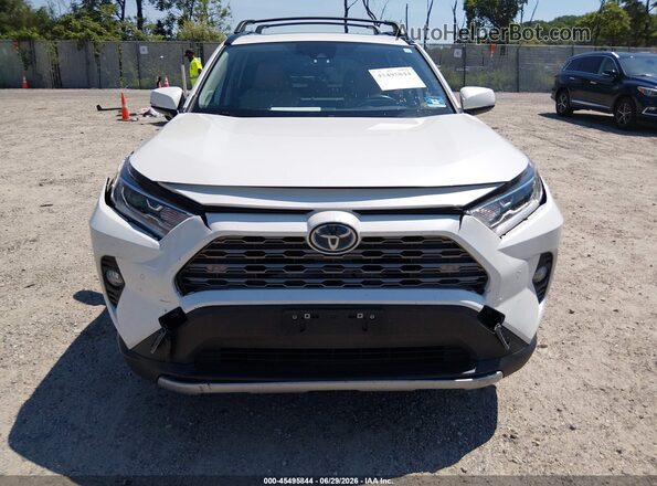 JTMDWRFV8LJ040767 2020 TOYOTA RAV4 HYBRID White წინა ხედი