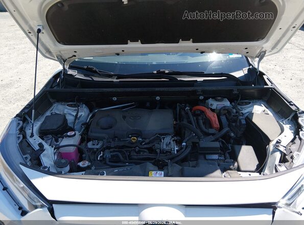 JTMDWRFV8LJ040767 2020 TOYOTA RAV4 HYBRID White უკანა ხედი