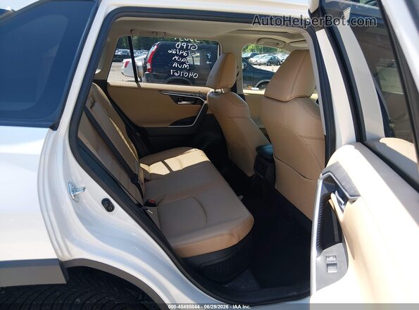 JTMDWRFV8LJ040767 2020 TOYOTA RAV4 HYBRID White VIN კოდის სტიკერის ხედი