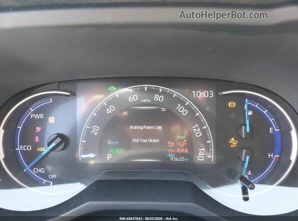 JTMDWRFVXLD548267 2020 TOYOTA RAV4 HYBRID White Հետևի նստատեղերի տեսք