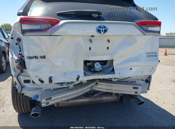 JTMDWRFVXLD548267 2020 TOYOTA RAV4 HYBRID White Դիմացի տեսք