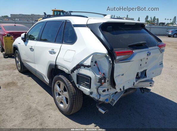 JTMDWRFVXLD548267 2020 TOYOTA RAV4 HYBRID White Հետևի ձախ