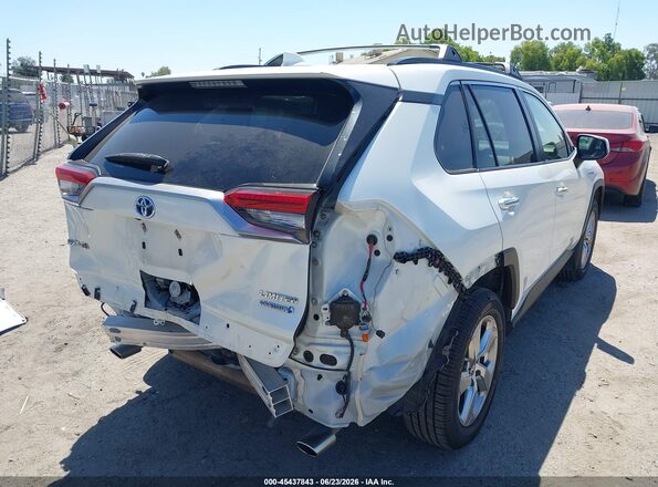 JTMDWRFVXLD548267 2020 TOYOTA RAV4 HYBRID White Հետևի աջ