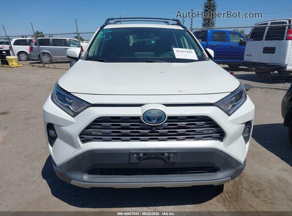 JTMDWRFVXLD548267 2020 TOYOTA RAV4 HYBRID White Սալոնի հետևի տեսք