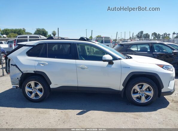 JTMDWRFVXLD548267 2020 TOYOTA RAV4 HYBRID White Սալոնի 360 աստիճան տեսք