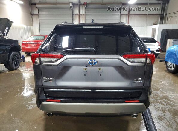 JTME6RFV1PJ037901 2023 TOYOTA RAV4 Gray Вид ззаду