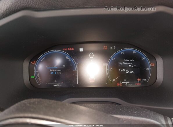 JTME6RFV1SD578289 2025 TOYOTA RAV4 HYBRID Silver Вид задніх сидінь