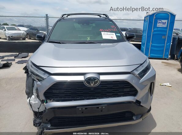 JTME6RFV1SD578289 2025 TOYOTA RAV4 HYBRID Silver Вид щитка приладів