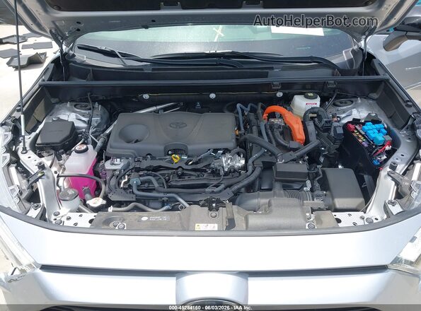 JTME6RFV1SD578289 2025 TOYOTA RAV4 HYBRID Silver Вид ззаду