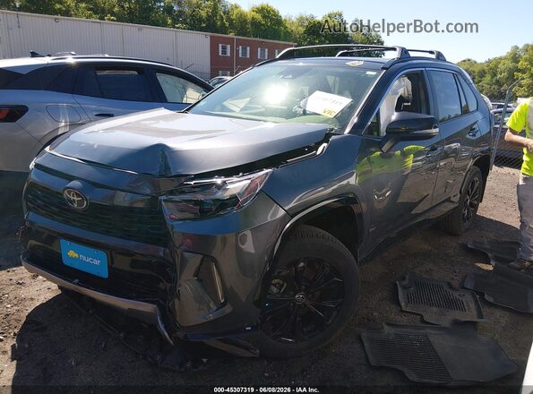 JTME6RFV2SD577846 2025 TOYOTA RAV4 HYBRID Black წინა მარცხენა ხედი სამი მეოთხედიდან