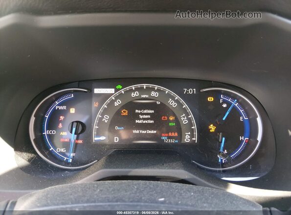 JTME6RFV2SD577846 2025 TOYOTA RAV4 HYBRID Black უკანა სავარძლების ხედი