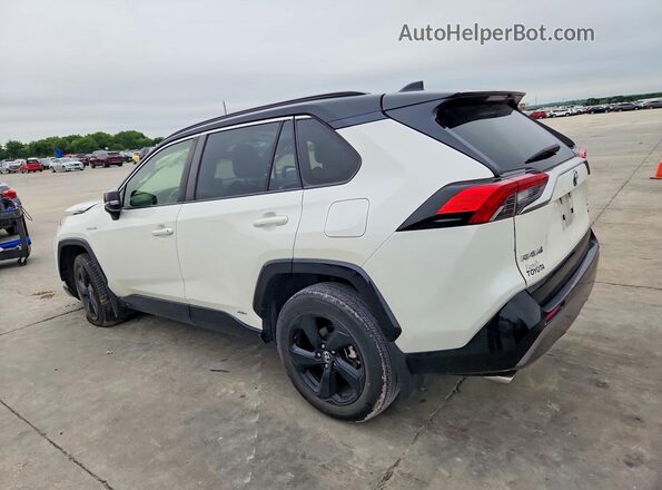JTME6RFV3MD517884 2021 TOYOTA RAV4 White Trasero izquierdo