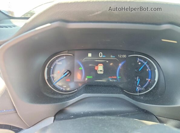 JTME6RFV3ND533505 2022 TOYOTA RAV4 Серый Вид щитка приборов