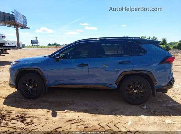 JTME6RFV3RD561214 2024 TOYOTA RAV4 HYBRID Синий Панорамный вид салона 360°
