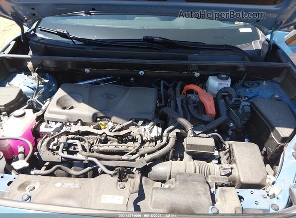 JTME6RFV3RD561214 2024 TOYOTA RAV4 HYBRID Синий Вид сзади