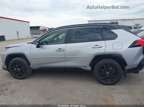 JTME6RFV3SD579217 2025 TOYOTA RAV4 HYBRID Silver Панорамний вид салону 360°