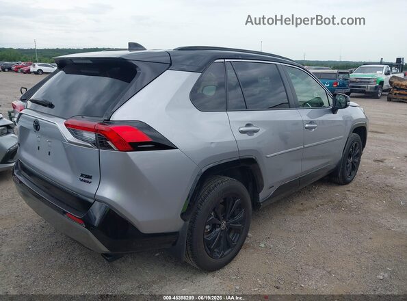 JTME6RFV3SD579217 2025 TOYOTA RAV4 HYBRID Silver Задня права чверть