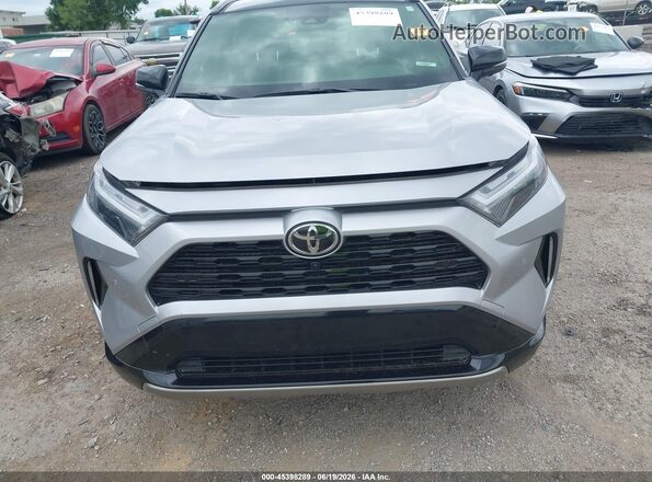 JTME6RFV3SD579217 2025 TOYOTA RAV4 HYBRID Silver Вид щитка приладів