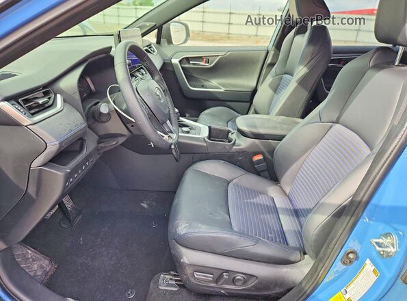 JTME6RFV3SJ077440 2025 TOYOTA RAV4 Blue Սալոնի դիմացի տեսք