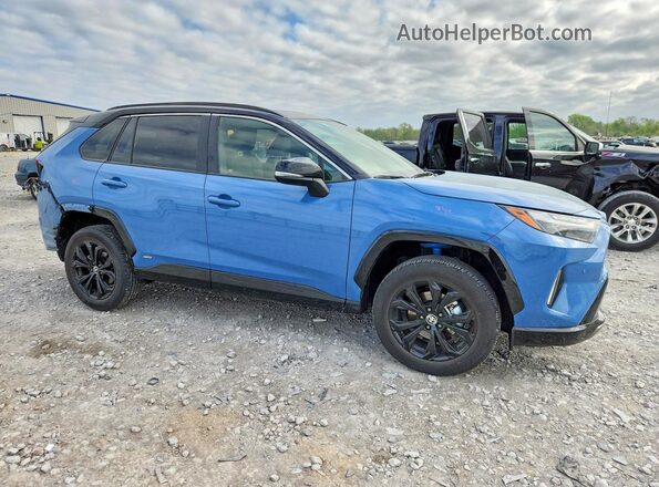 JTME6RFV3SJ077440 2025 TOYOTA RAV4 Blue Առջևի աջ