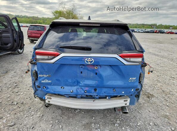 JTME6RFV3SJ077440 2025 TOYOTA RAV4 Blue Հետևի տեսք