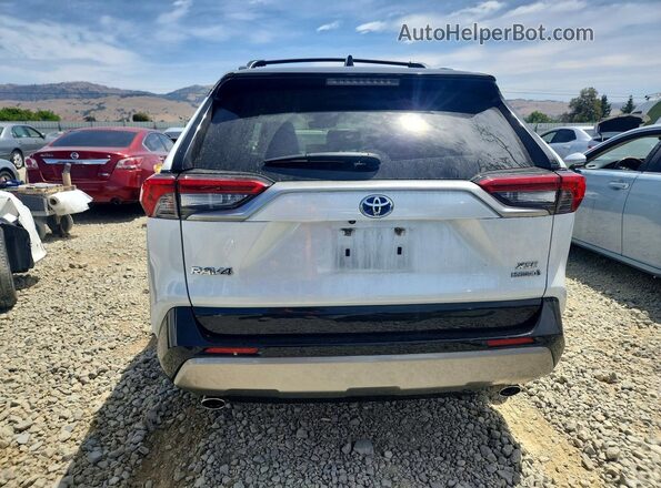 JTME6RFV5PD543875 2023 TOYOTA RAV4 White Vista trasera