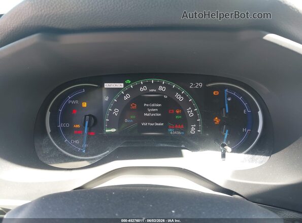 JTME6RFV6LD502004 2020 TOYOTA RAV4 HYBRID Dark Blue უკანა სავარძლების ხედი