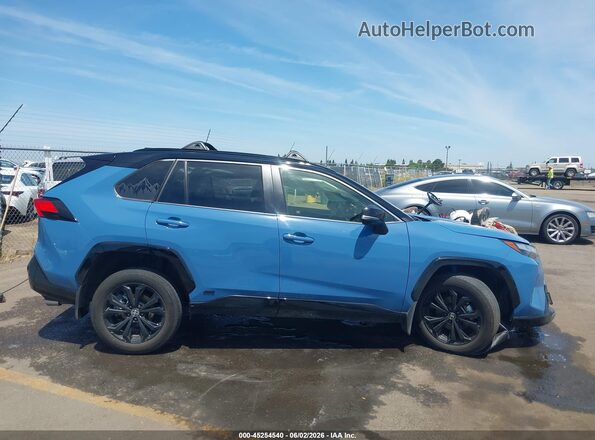 JTME6RFV6SD578692 2025 TOYOTA RAV4 HYBRID Blue Սարքավորումների վահանակի տեսք