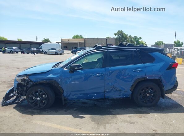 JTME6RFV6SD578692 2025 TOYOTA RAV4 HYBRID Blue Սալոնի հետևի տեսք