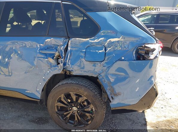JTME6RFV7NJ015799 2022 TOYOTA RAV4 HYBRID Blue წინა ხედი