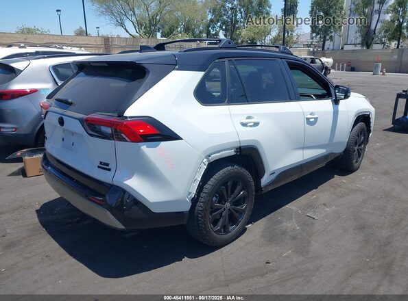 JTME6RFV7RJ042300 2024 TOYOTA RAV4 HYBRID White Rear right