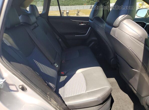 JTME6RFV8MD515712 2021 TOYOTA RAV4 Silver უკანა სავარძლების ხედი