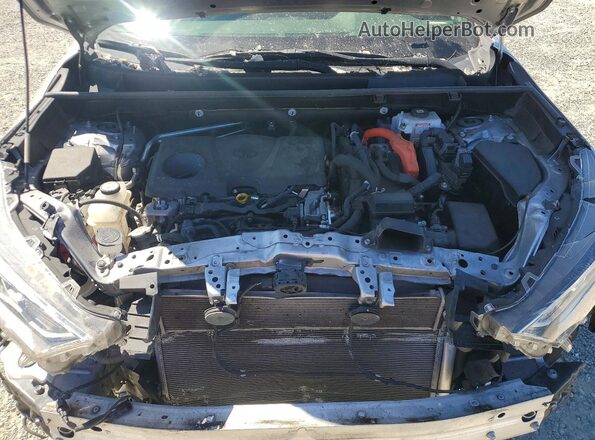 JTME6RFV8MD515712 2021 TOYOTA RAV4 Silver უკანა სალონის ხედი