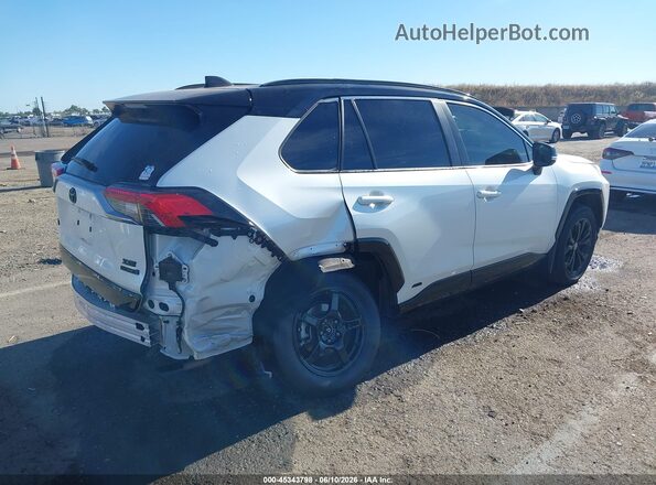 JTME6RFV8PD539626 2023 TOYOTA RAV4 HYBRID White Tył prawy